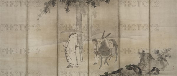 Su Shi (So Shoku), early 1600s. Creator: Unkoku T?gan (Japanese, 1547-1618).