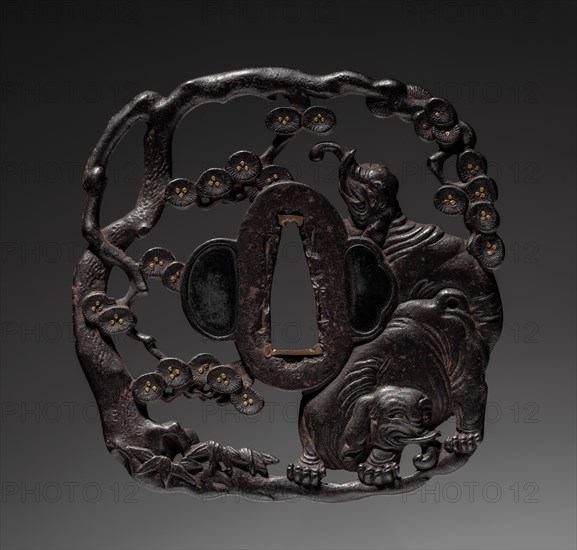 Sword Guard, c. 1800. Creator: Unknown.