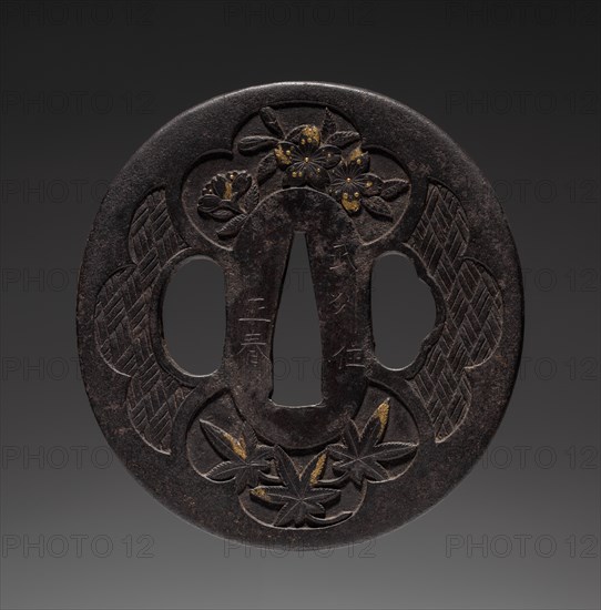 Sword Guard, mid 19th century. Creator: Unknown.