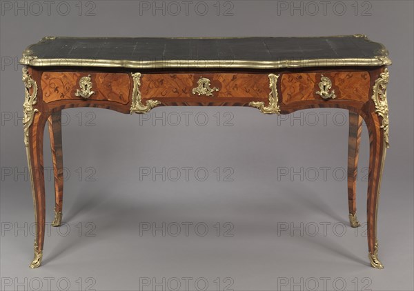 Table Desk (Bureau Plat), c. 1750- 1760. Creator: Bernard II van Riesen Burgh (Dutch, 1766).