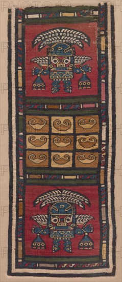 Tapestry Fragment, 700-1370s. Creator: Unknown.