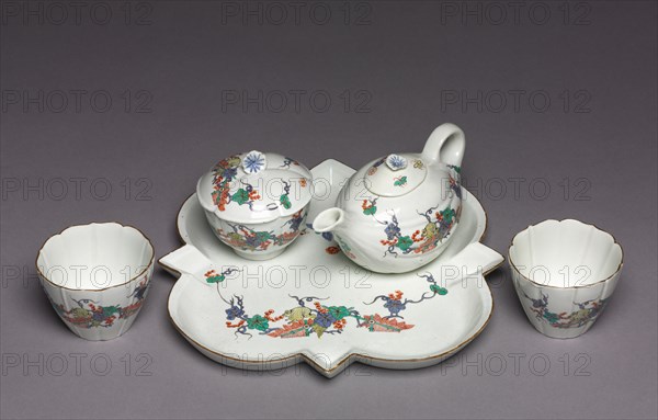 Tea Service (Déjeuner), c. 1730. Creator: Chantilly Porcelain Factory (French).
