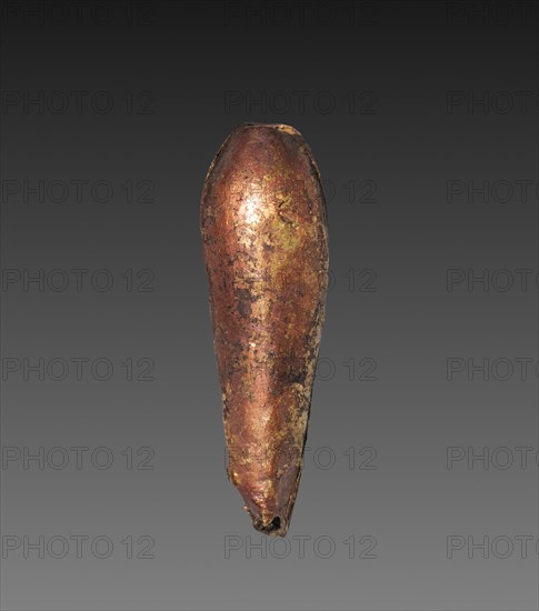 Teardrop-Shaped Bead, 1980-1801 BC. Creator: Unknown.
