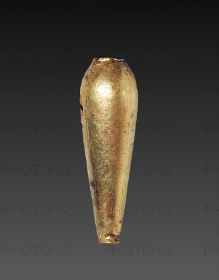 Teardrop-Shaped Bead, 1980-1801 BC. Creator: Unknown.