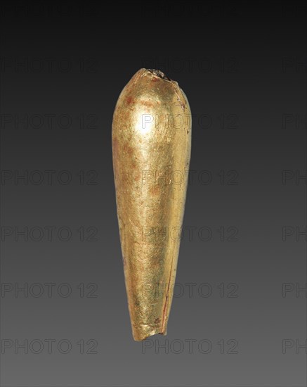 Teardrop-Shaped Bead, 1980-1801 BC. Creator: Unknown.