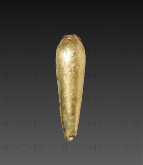 Teardrop-Shaped Bead, 1980-1801 BC. Creator: Unknown.