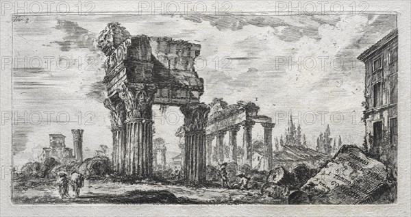 Tempio di Giove Tonante. Creator: Giovanni Battista Piranesi (Italian, 1720-1778).