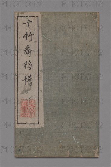 Ten Bamboo Studio Painting and Calligraphy Handbook (Shizhuzhai shuhua pu): Plum Blossoms, 1675-1800 Creator: Hu Zhengyan (Chinese, c. 1584-1674).