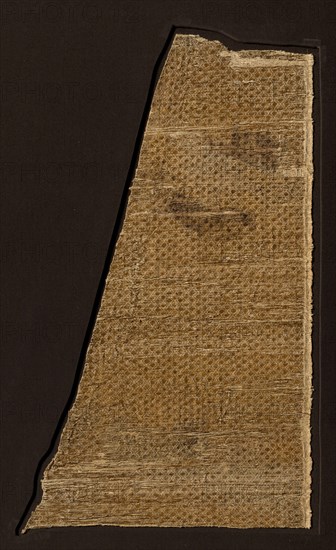 Textile with Diamonds, 1000s. Creator: Unknown.