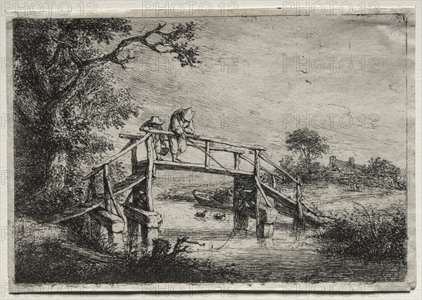 The Anglers. Creator: Adriaen van Ostade (Dutch, 1610-1684).