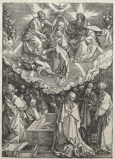 The Assumption and Coronation of the Virgin, 1510. Creator: Albrecht Dürer (German, 1471-1528).