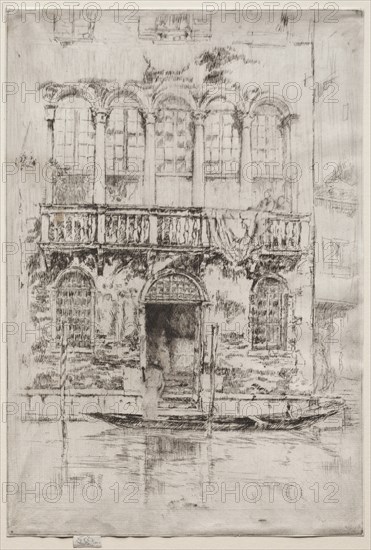 The Balcony, 1886. Creator: James McNeill Whistler (American, 1834-1903).