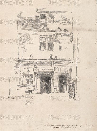 The Clockmakers, Paimpol, 1893. Creator: James McNeill Whistler (American, 1834-1903).