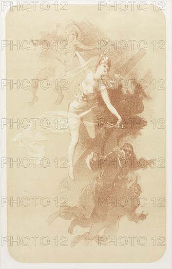 The Dance, 1893. Creator: Jules Chéret (French, 1836-1932); L'Estampe Originale, Album IV.