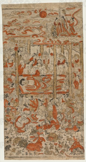 The Death of the Buddha, c. 1710s. Creator: Unknown.