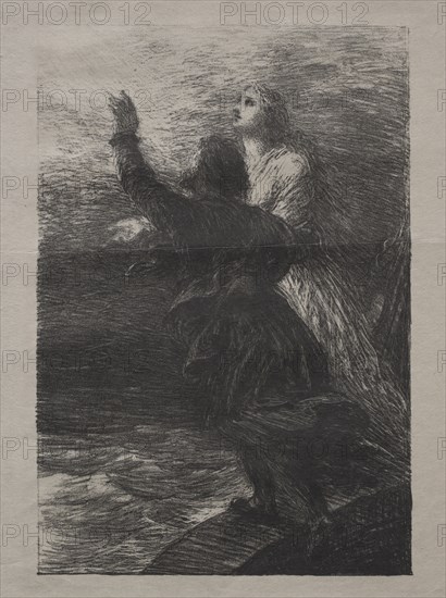 The Flying Dutchman. Creator: Henri Fantin-Latour (French, 1836-1904).