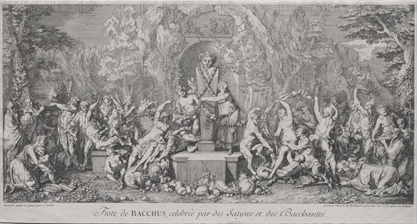 The Four Festivals: Festival of Bacchus. Creator: Claude Gillot (French, 1673-1722).