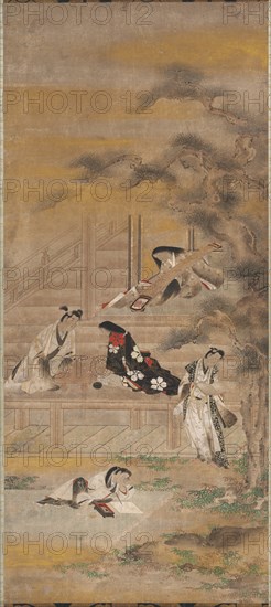 The Four Pleasures, 17th century. Creator: Iwasa Matabei (Japanese, 1578-1650), attributed to.
