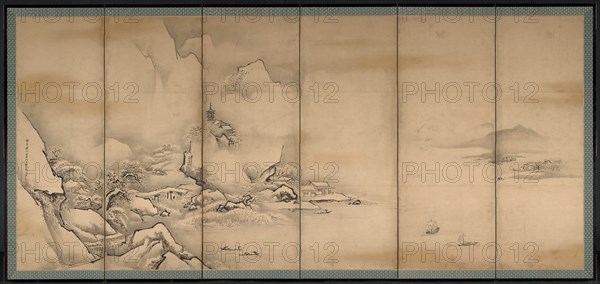 The Four Seasons, 1668. Creator: Kano Tan?y? (Japanese, 1602-1674).