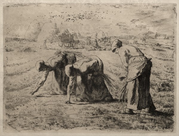 The Gleaners. Creator: Jean-François Millet (French, 1814-1875).