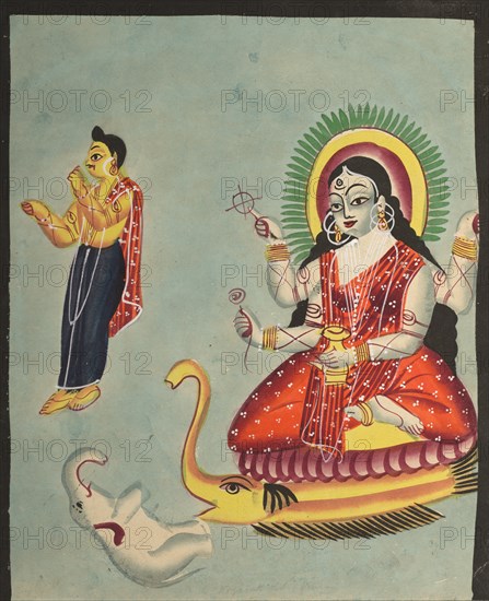 The Goddess Ganga, 1800s. Creator: Unknown.