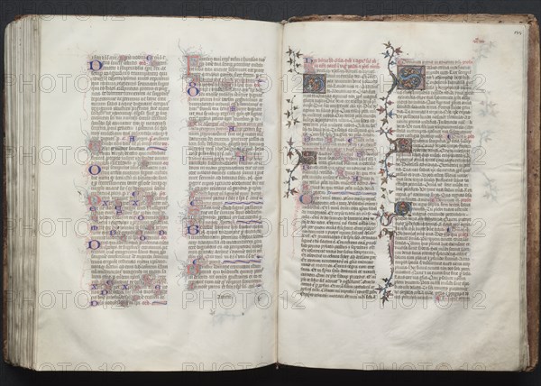The Gotha Missal: Fol. 143v Text, c. 1375. Creator: Master of the Boqueteaux (French); Workshop, and.