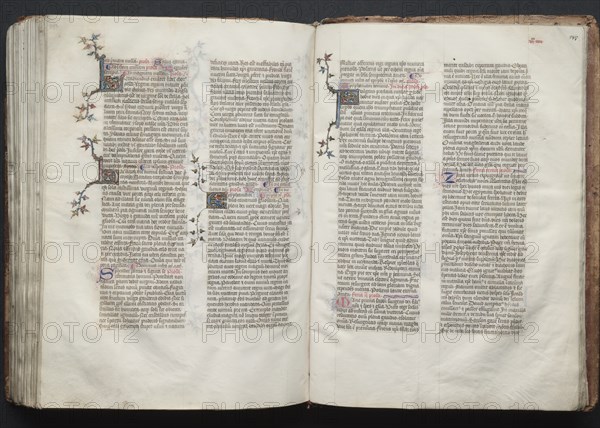 The Gotha Missal: Fol. 144v, Text, c. 1375. Creator: Master of the Boqueteaux (French); Workshop, and.