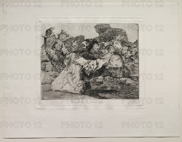 The Horrors of War: Charlatan's Show. Creator: Francisco de Goya (Spanish, 1746-1828).
