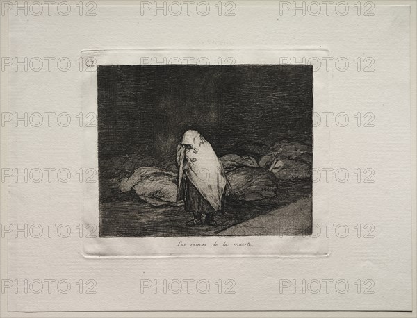 The Horrors of War: The Beds of Death. Creator: Francisco de Goya (Spanish, 1746-1828).