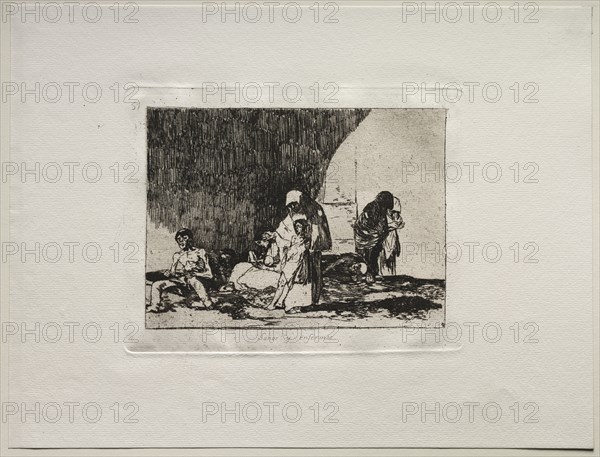 The Horrors of War: The Healthy and the Sick. Creator: Francisco de Goya (Spanish, 1746-1828).