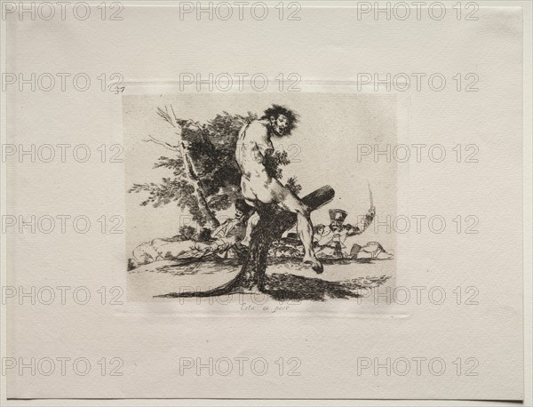 The Horrors of War: This Is Worse. Creator: Francisco de Goya (Spanish, 1746-1828).