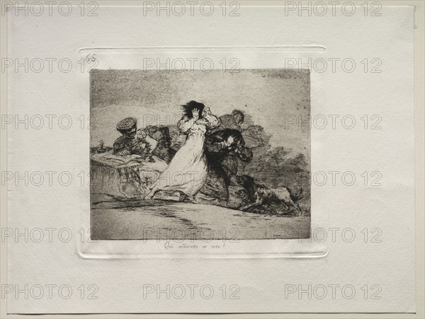 The Horrors of War: What is this Hubbub?. Creator: Francisco de Goya (Spanish, 1746-1828).