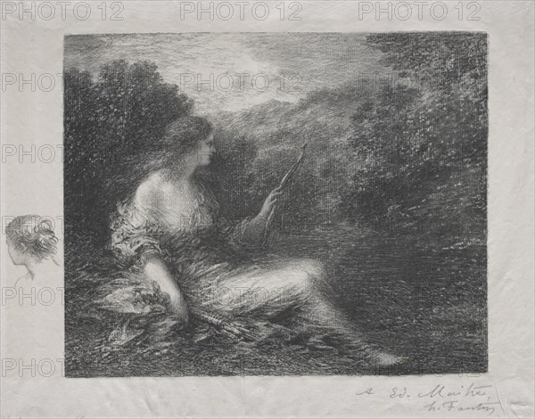 The Huntress, 1892. Creator: Henri Fantin-Latour (French, 1836-1904).