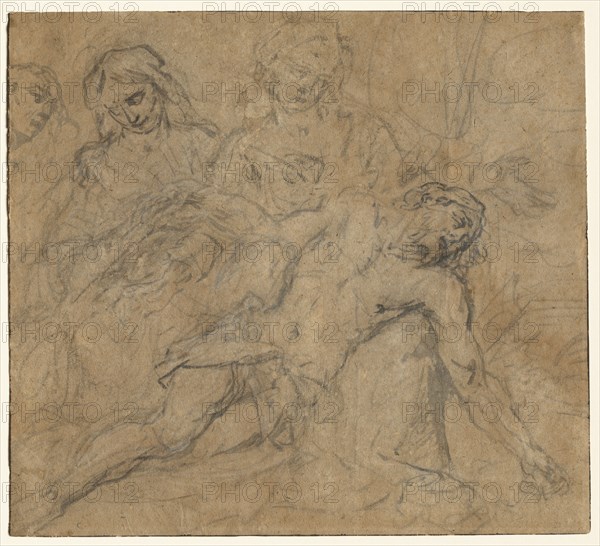 The Lamentation, c. 1635. Creator: Gaspar de Crayer (Flemish, 1584-1669), attributed to.