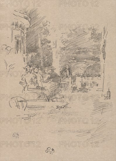 The Litte Café au Bois, 1894. Creator: James McNeill Whistler (American, 1834-1903).
