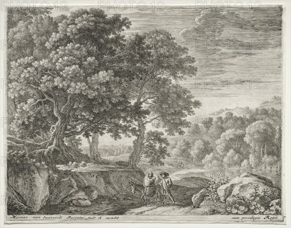 The Little Angels on the Hill, c. 1652-1654. Creator: Herman van Swanevelt (Dutch, c. 1600-1655).
