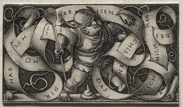 The Little Buffoon, 1542. Creator: Hans Sebald Beham (German, 1500-1550).