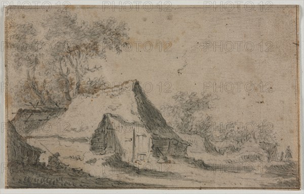 The Little Hamlet, second or third quarter 17th century. Creator: Anthonie Waterloo (Dutch, 1609/10-1690).