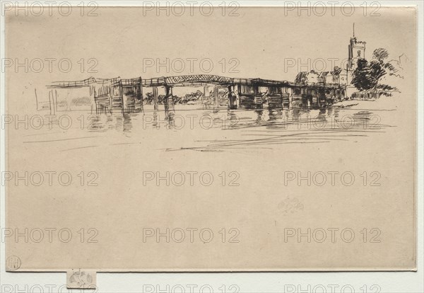 The Little Putney, No. 1. Creator: James McNeill Whistler (American, 1834-1903).