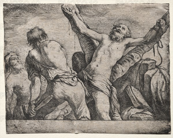 The Martyrdom of St. Andrew. Creator: Claude Vignon (French, 1593-1670).