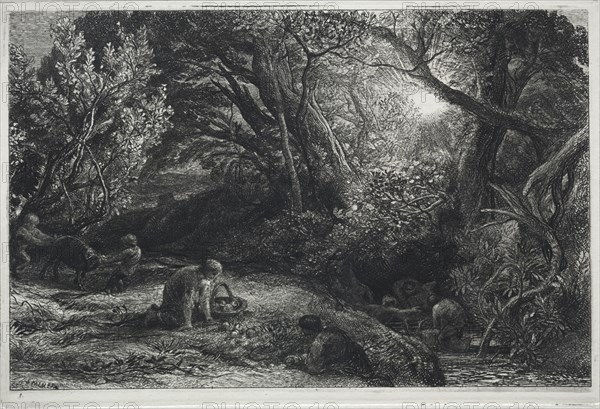 The Morning of Life, 1860-1861. Creator: Samuel Palmer (British, 1805-1881).