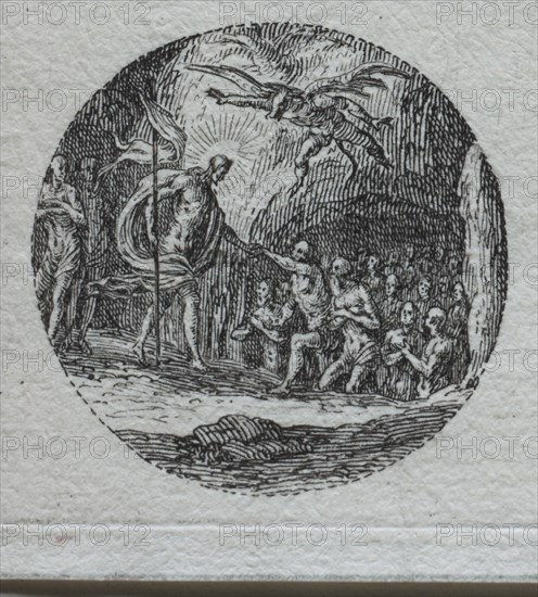 The Mysteries of the Passion: The Descent into Limbo. Creator: Jacques Callot (French, 1592-1635).