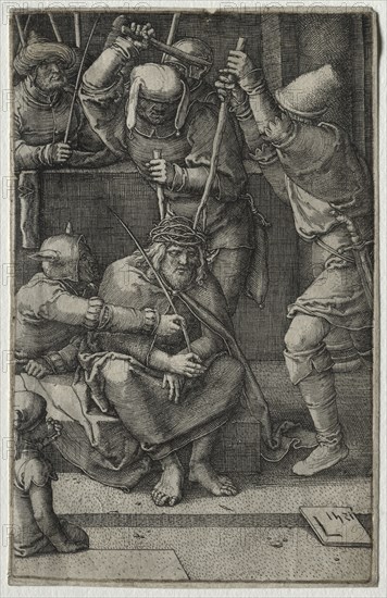 The Passion: Christ Crowned with Thorns, 1521. Creator: Lucas van Leyden (Dutch, 1494-1533).