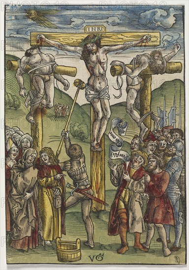 The Passion: The Crucifixion, before 1508. Creator: Urs I Graf (Swiss, c. 1485-1527/29).