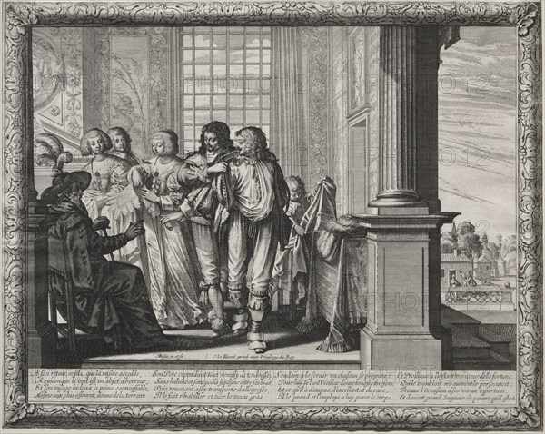 The Prodigal Son: Dressing for the Feast. Creator: Abraham Bosse (French, 1602-1676).