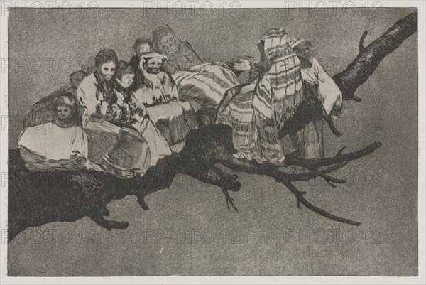 The Proverbs: Ridiculous Folly, 1864. Creator: Francisco de Goya (Spanish, 1746-1828).