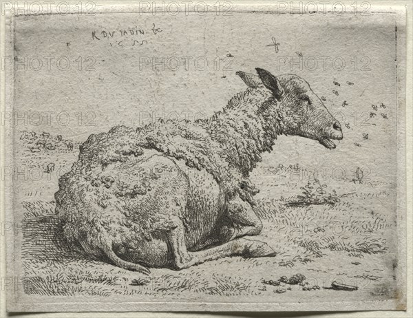 The Sheep and the Flies. Creator: Karel Dujardin (Dutch, c. 1622-1678).