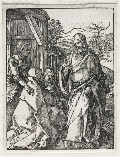 The Small Passion: Christ Taking Leave of the Virgin. Creator: Albrecht Dürer (German, 1471-1528).