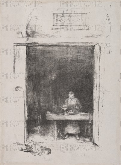 The Smith: Passage du Dragon, 1894. Creator: James McNeill Whistler (American, 1834-1903).