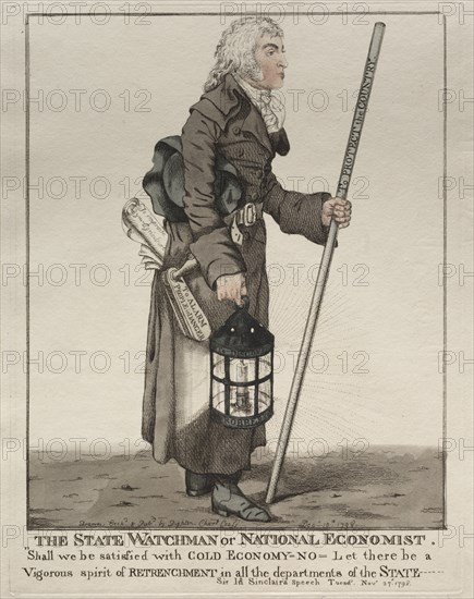 The State Watchman. Creator: Robert Dighton (British, 1752-1814).